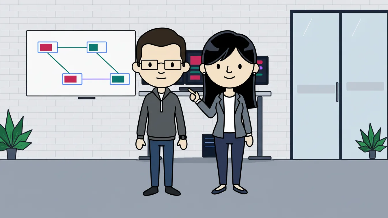 A still from The Shortlist.
